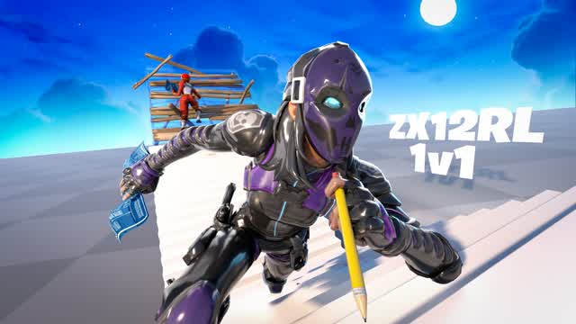 ZX12RL 1v1 Build Fights (200 Pumps) — Fortnite Creative map