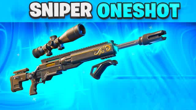 WILD SNIPER ONE SHOT 1650-4346-6758🎯 — Fortnite Creative map cover art