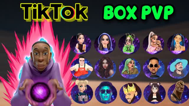 TIK TOK / BOX FIGHT PVP — Fortnite Creative map cover art