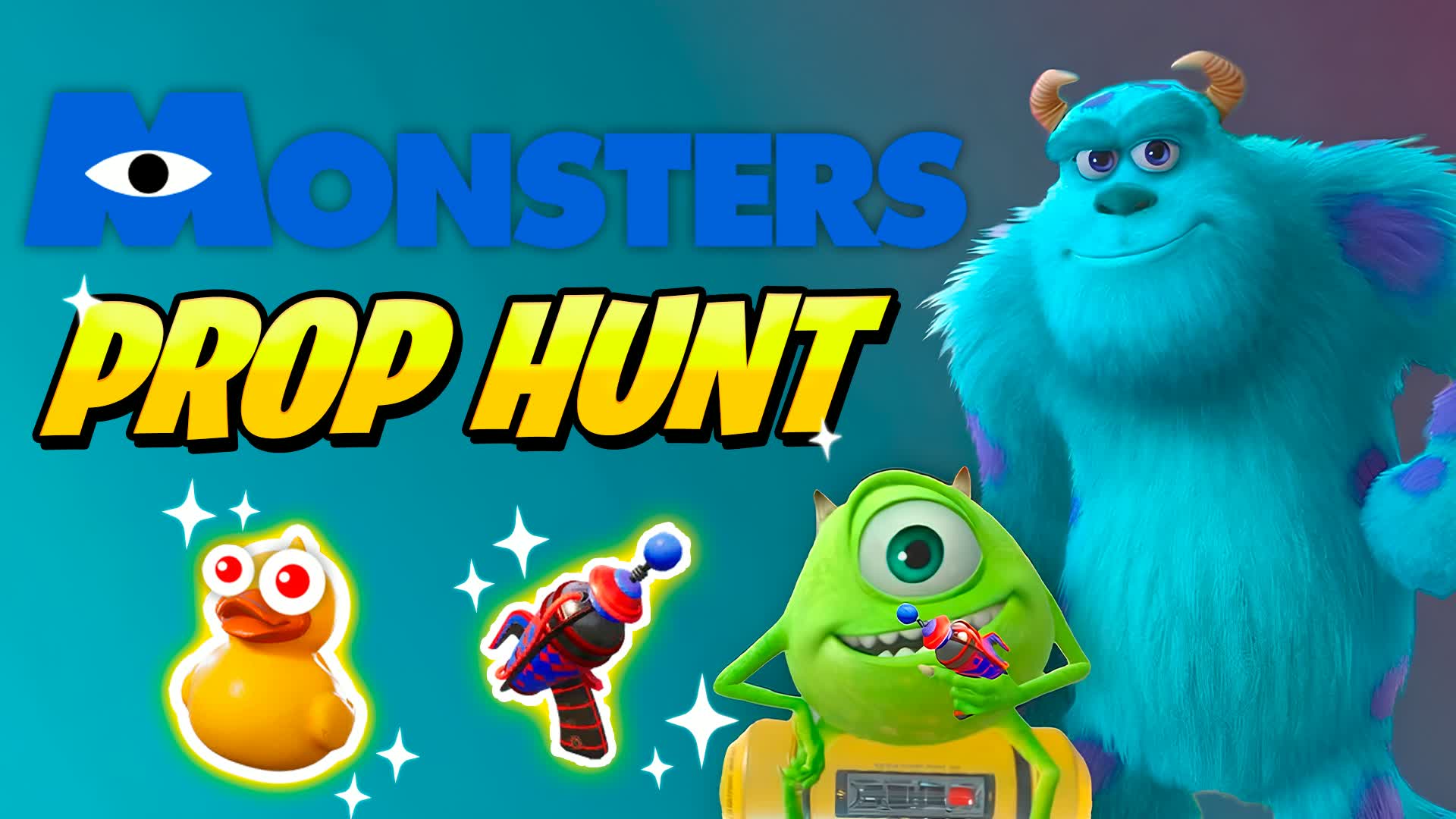 MONSTERS PROP HUNT — Fortnite Creative map