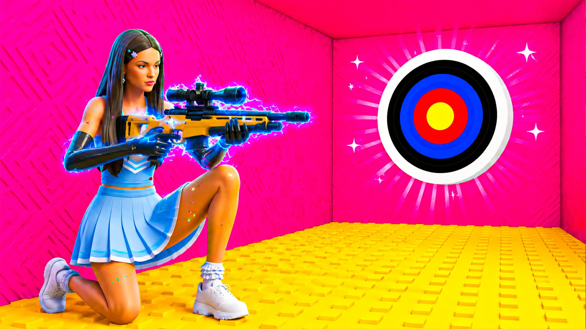 TRICKSHOT PARKOUR OLIVIA🎯 — Fortnite Creative map
