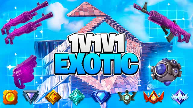 1V1V1 ZONE WARS EXOTIC RELOAD 1V1 — Fortnite Creative map cover art