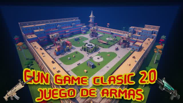 GUN GAME CLASIC 2.0 (juego de armas) — Fortnite Creative map cover art
