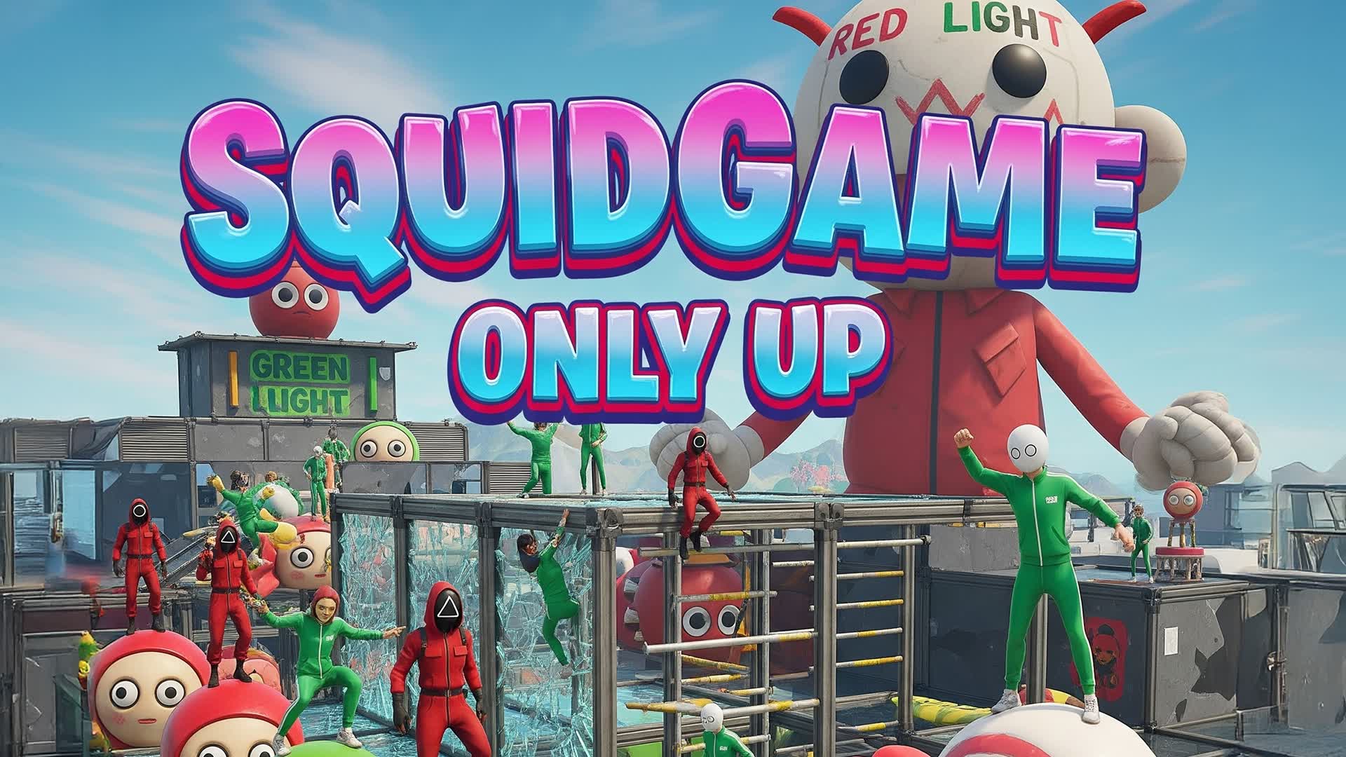 Squid Game Obby — Fortnite Creative map