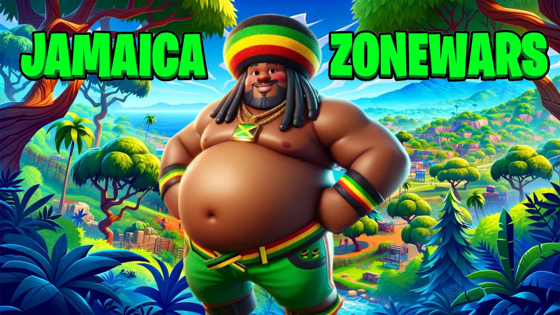 JAMAICA ZONE WARS🌴 — Fortnite Creative map