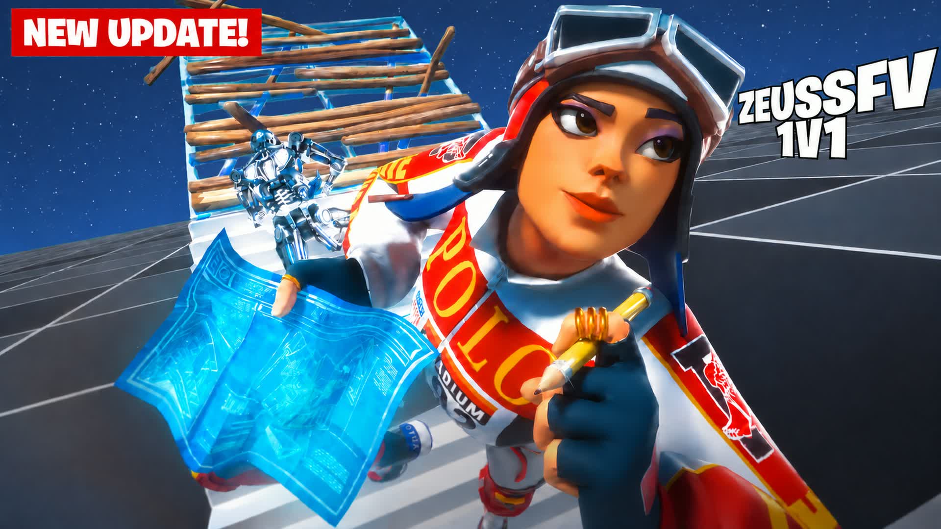 ZEUSSFV 1V1 BUILD FIGHTS (200 PUMPS) — Fortnite Creative map