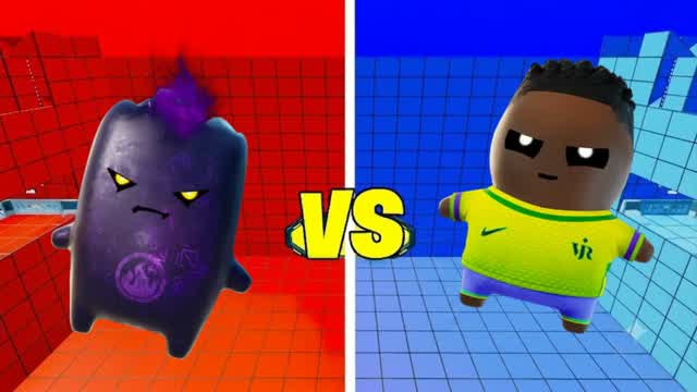 UNC RED VS BLUE AB POLDOOOO — Fortnite Creative map cover art