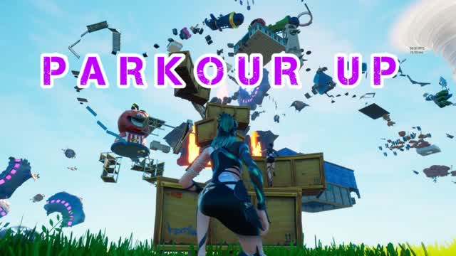 PARKOUR UP — Fortnite Creative map cover art