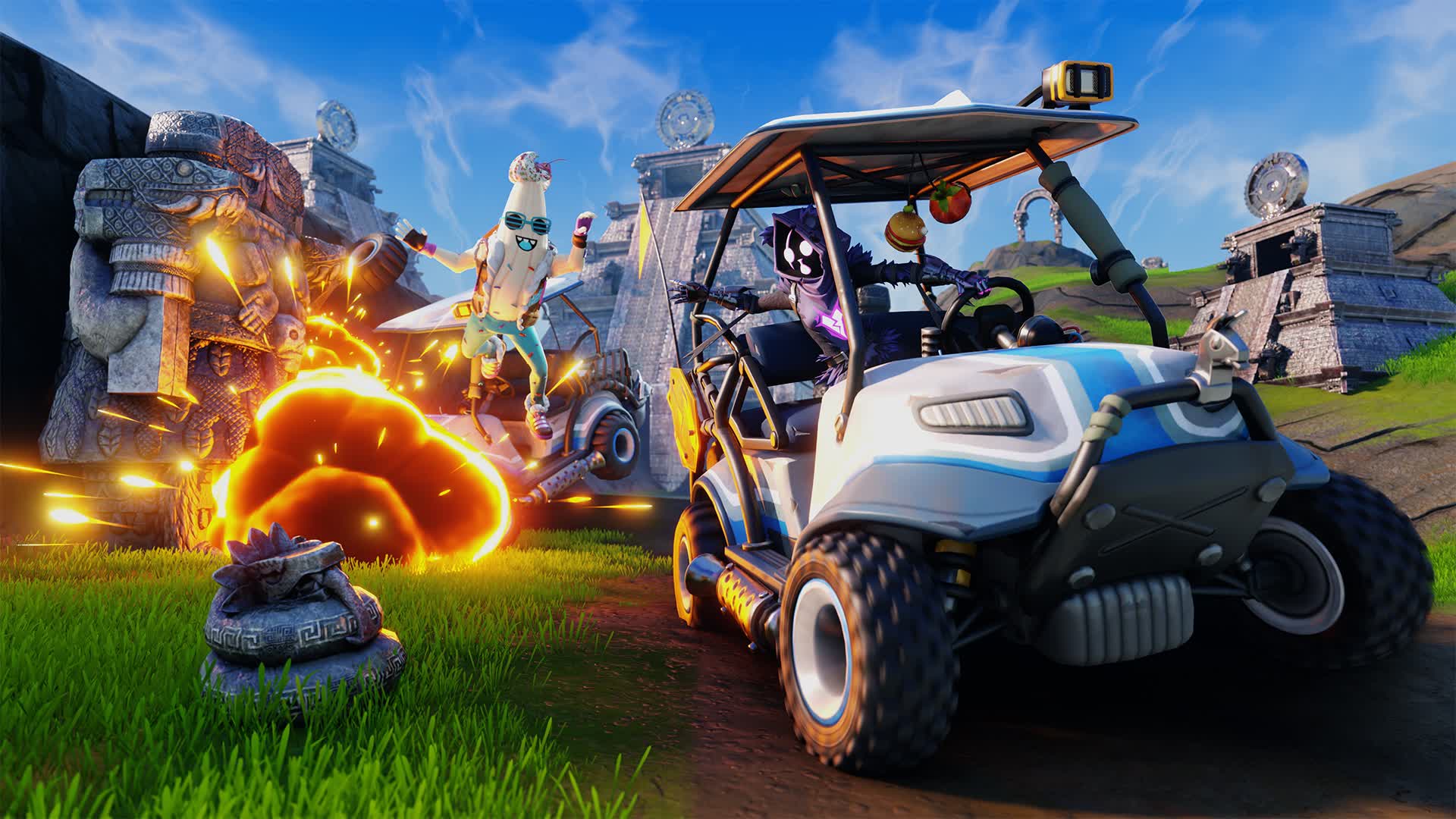 🏁AZTECS DRIFT RACE🏁 — Fortnite Creative map