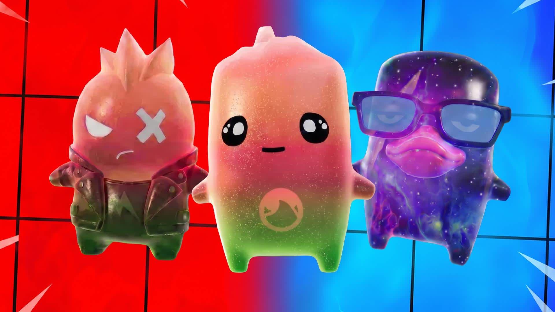 RED VS BLUE 🔴🔵RVB NUKE — Fortnite Creative map