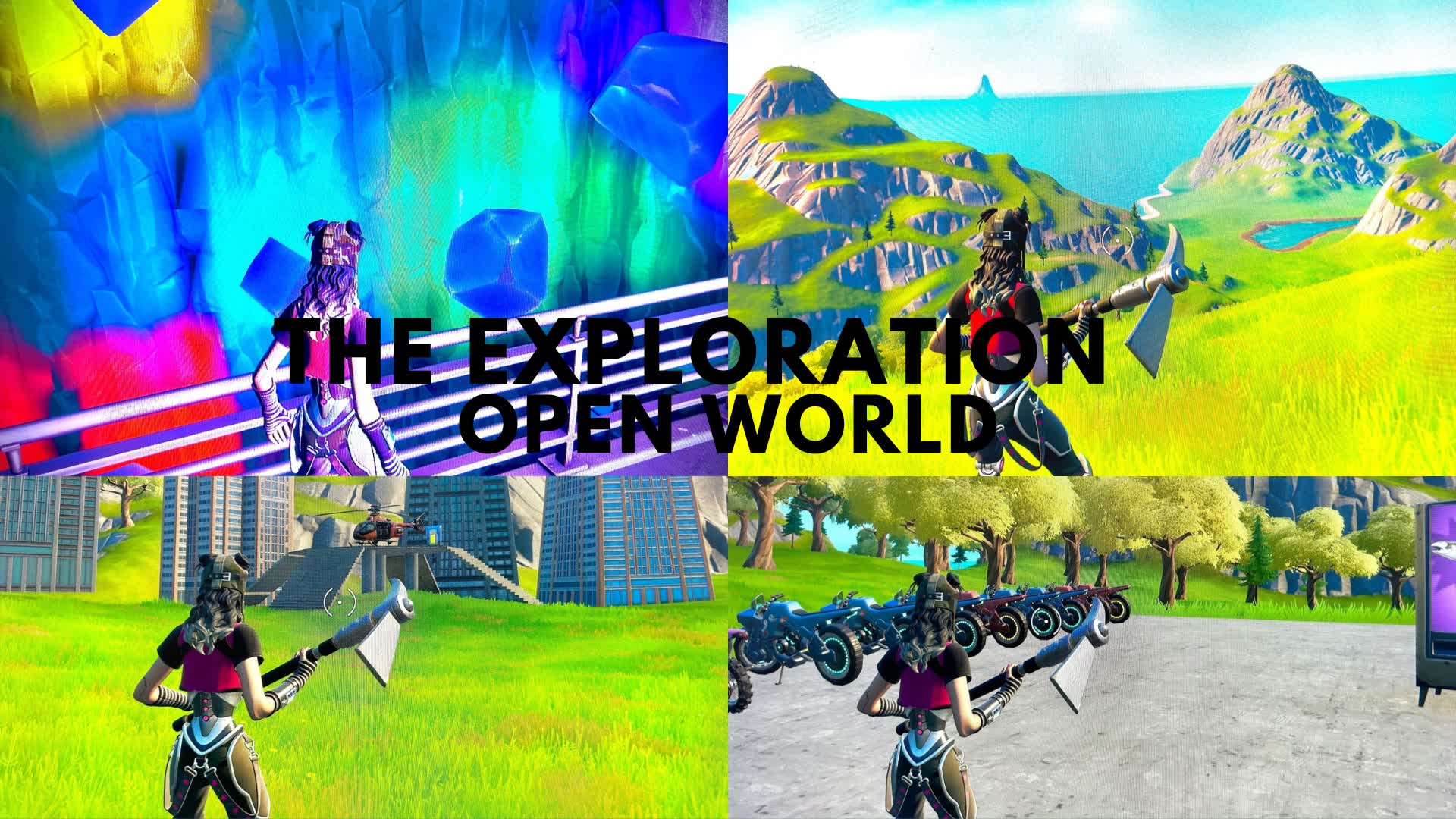 The Exploration : Open World — Fortnite Creative map