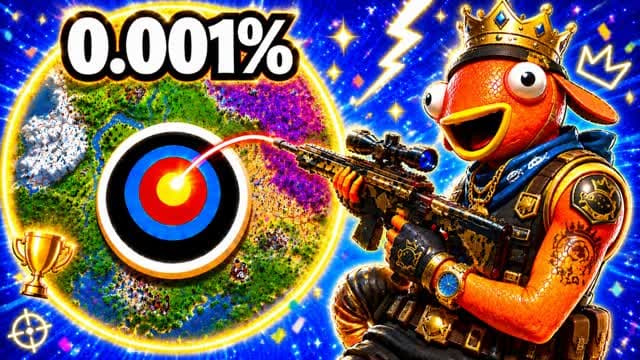 VERY HARD TRICK SHOT PARKOUR ⭐️🎯 — Fortnite Creative map