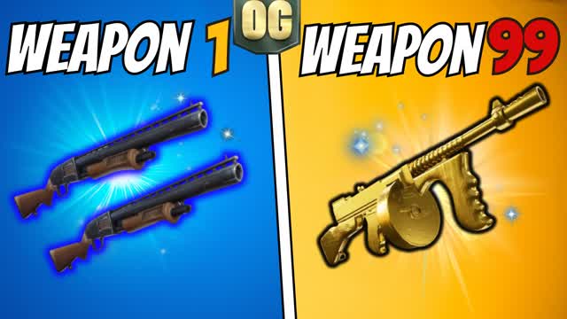 OG TILTED GUN GAME⭐ — Fortnite Creative map