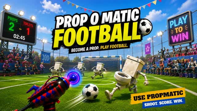Prop o Matic football — Fortnite Creative map