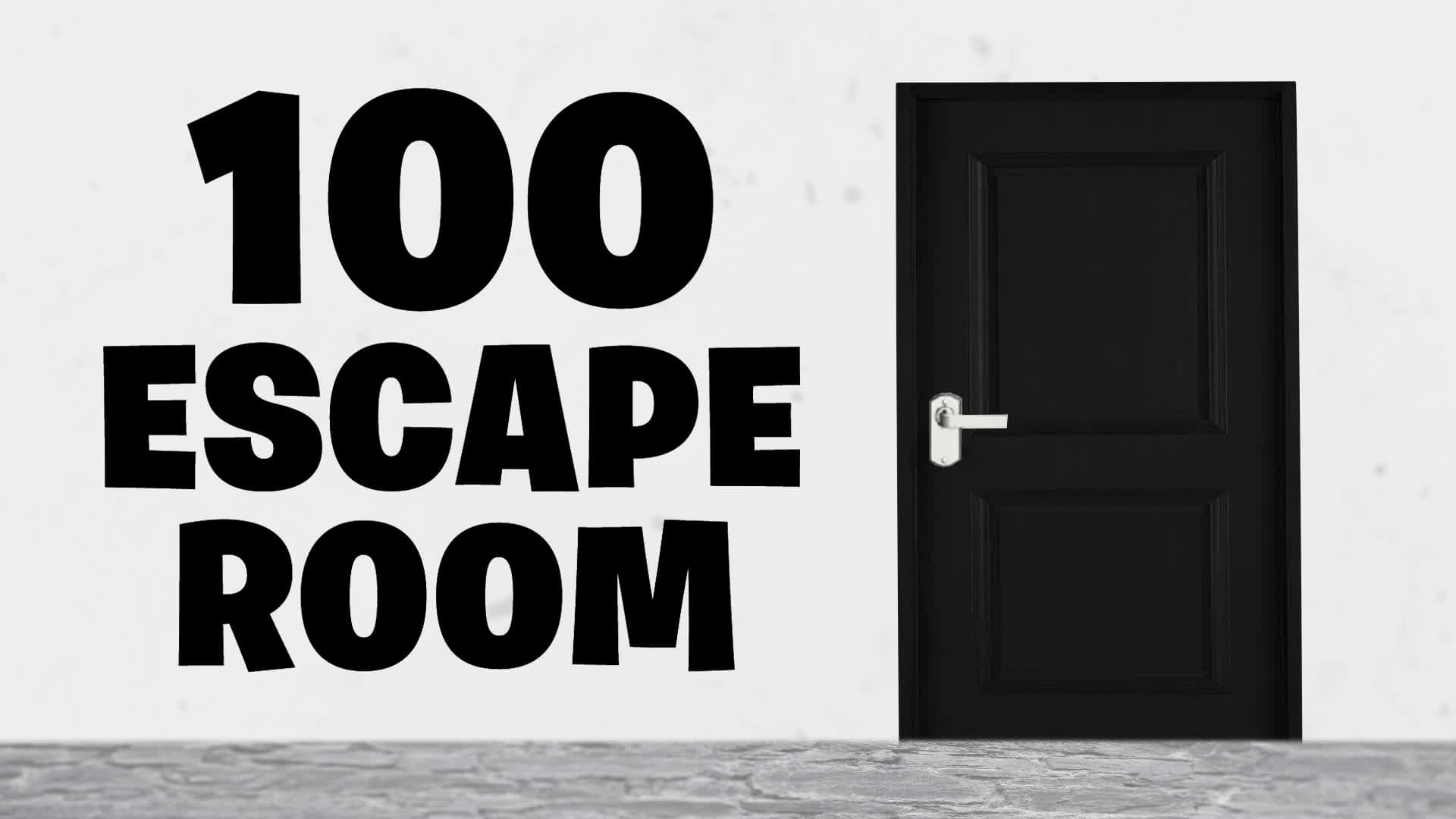100 ESCAPE ROOM — Fortnite Creative map