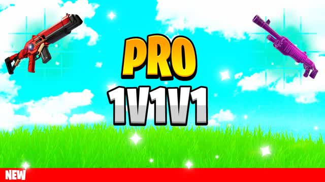 PRO 1V1V1 RELOAD — Fortnite Creative map cover art