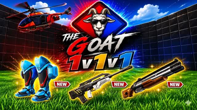 1v1v1. The Goat. — Fortnite Creative map