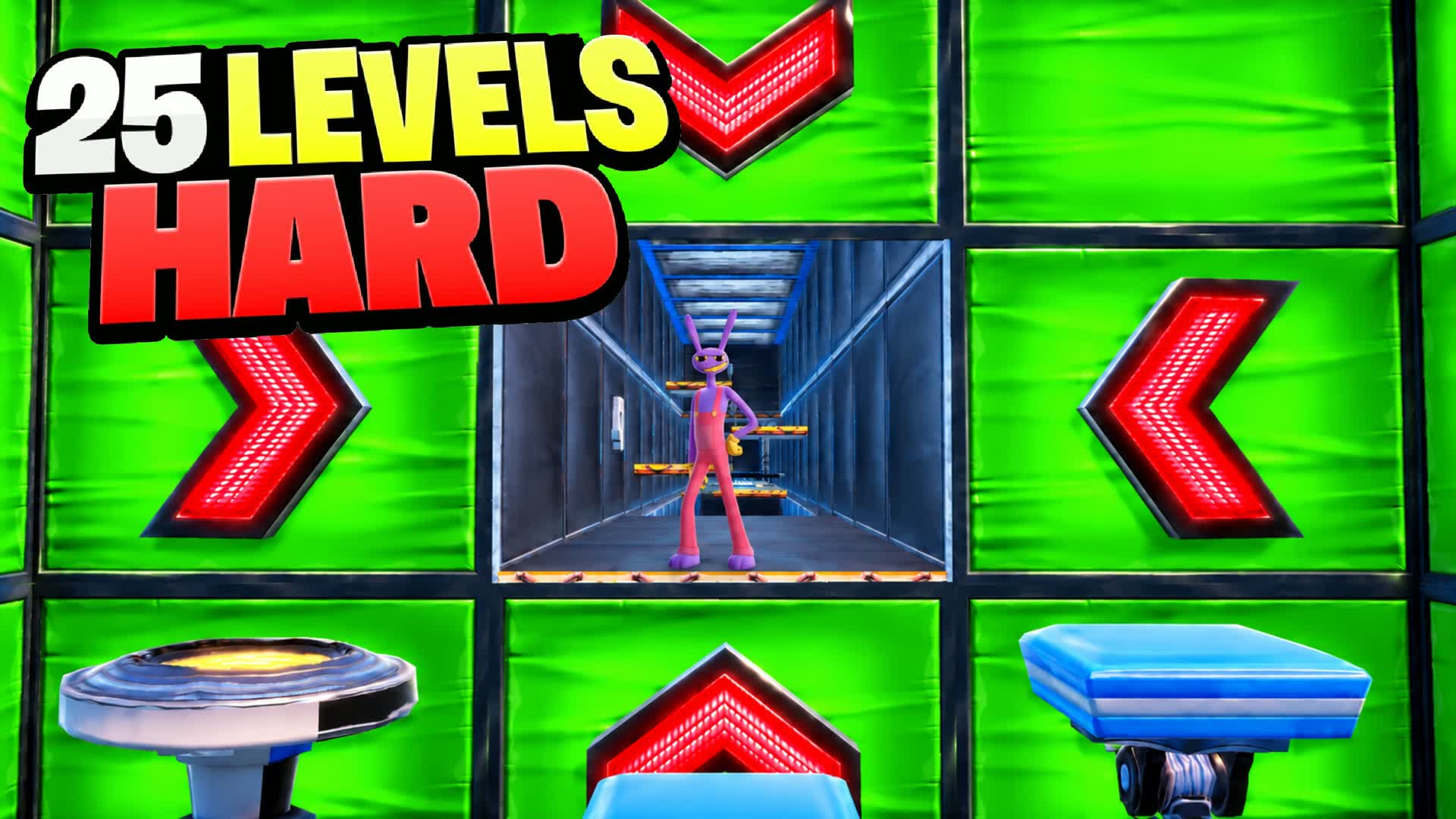 HARD PARKOUR — Fortnite Creative map