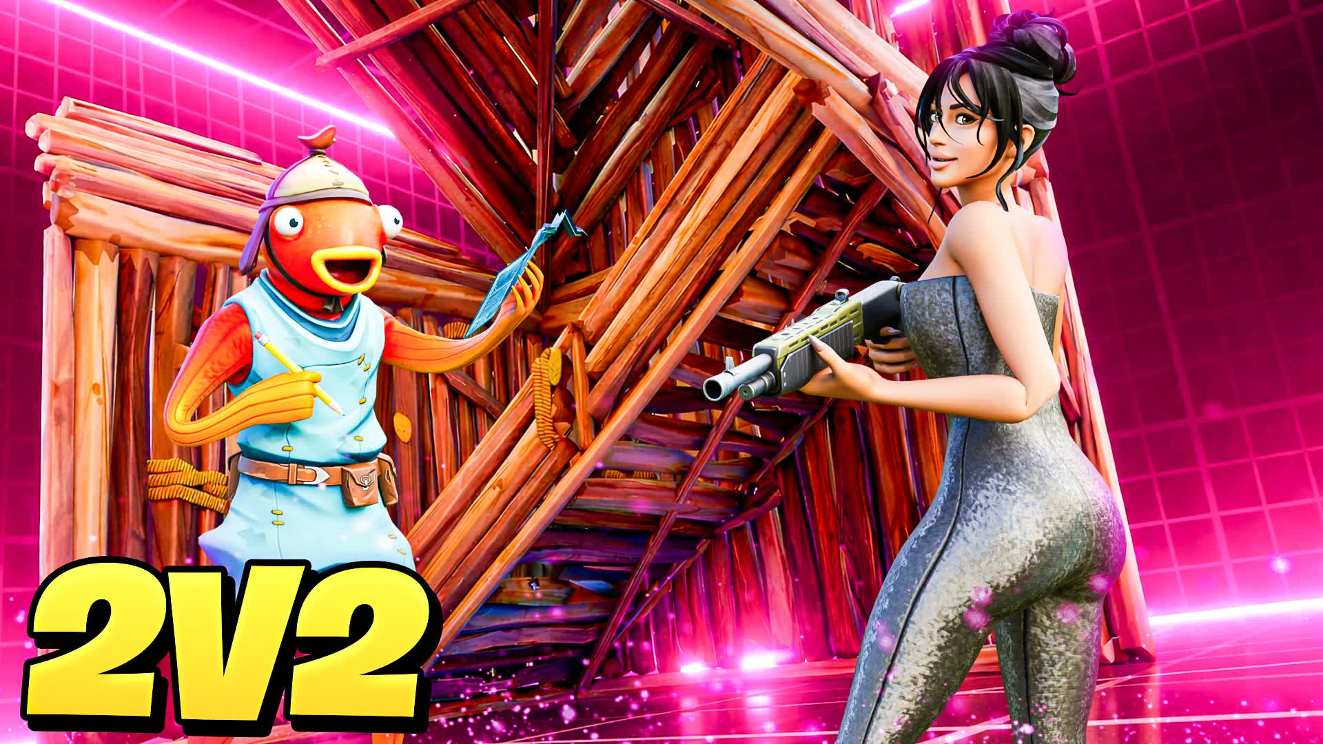 Elle Piece Control 2v2 🎯 — Fortnite Creative map