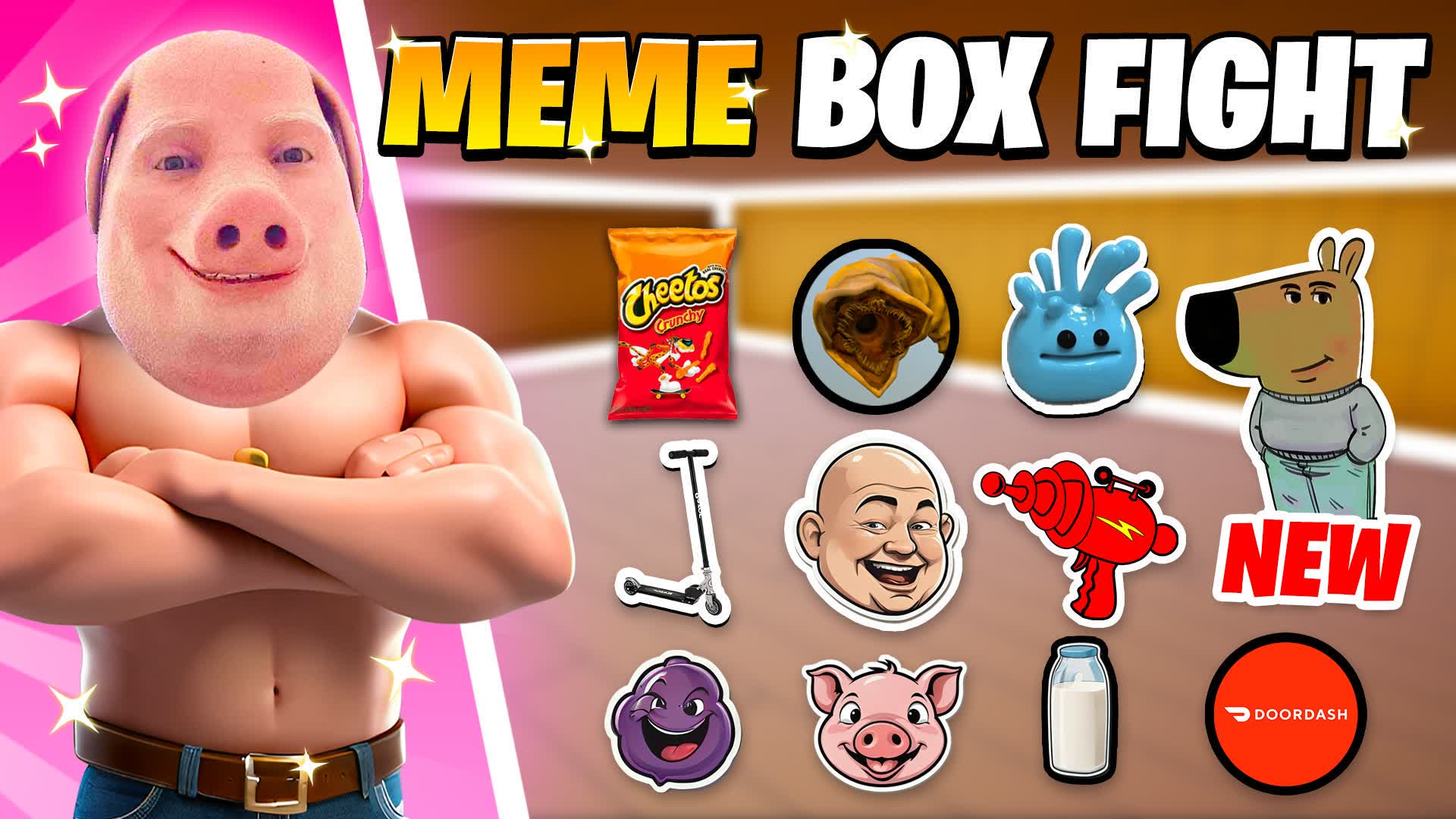MEME BOX FIGHT 📦 — Fortnite Creative map