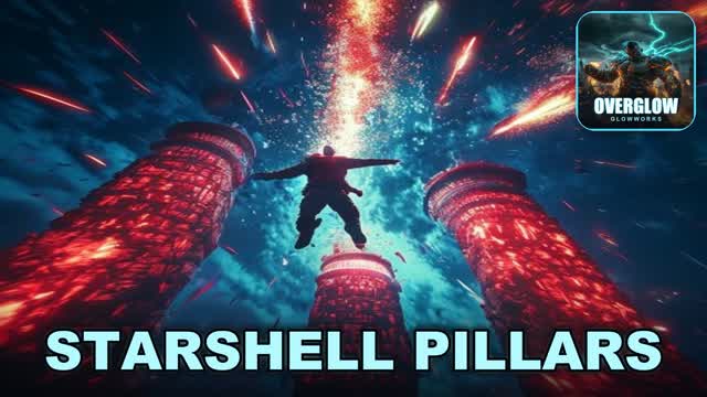 STARSHELL PILLARS: Fireworks Fight — Fortnite Creative map cover art