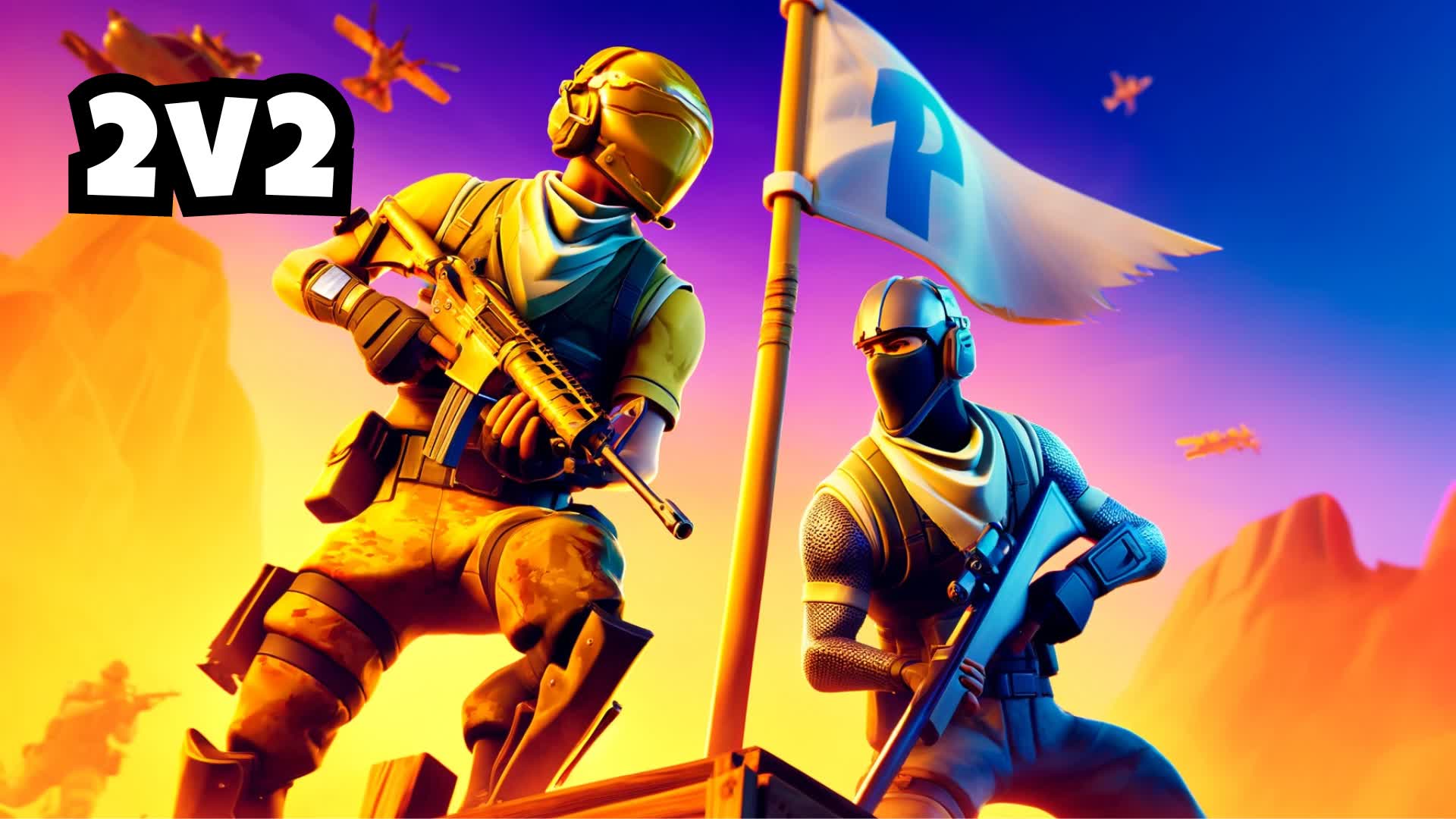 Capture the Flag 2v2 — Fortnite Creative map