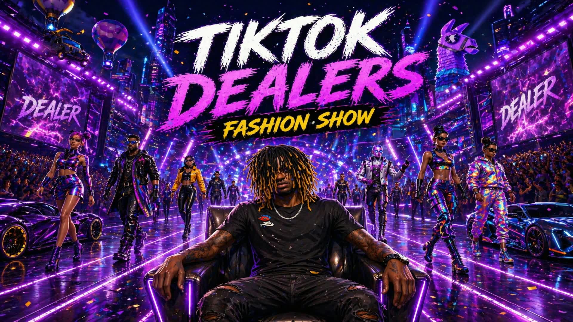 Tiktok Dealers Fashion Show — Fortnite Creative map