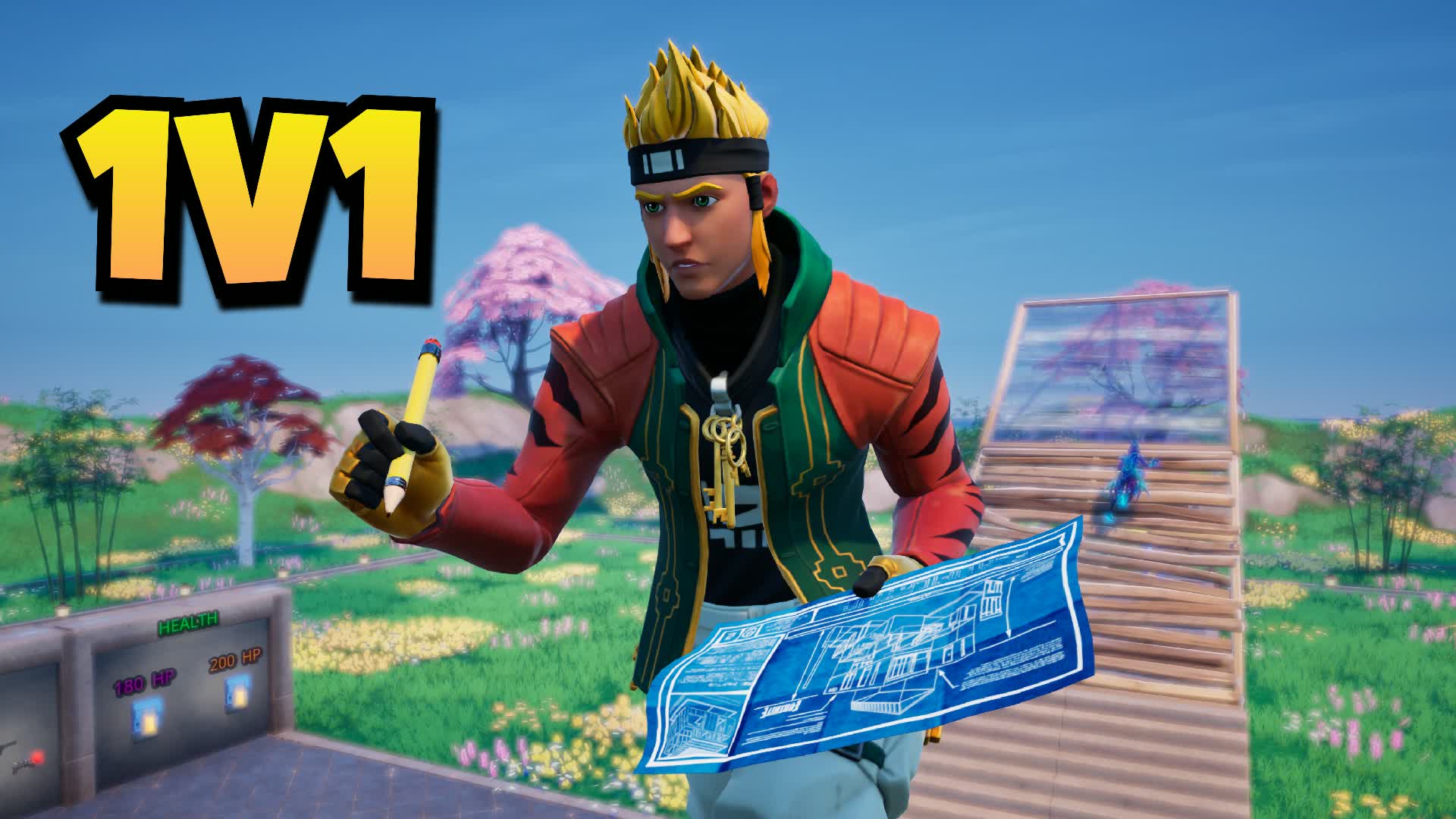 Enough 1V1 BUILD FIGHTS 🌸 — Fortnite Creative map
