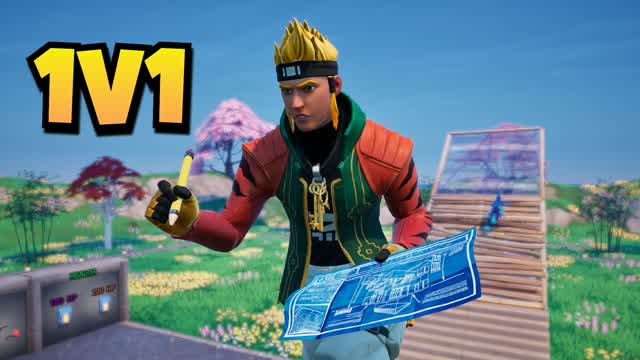 Enough 1V1 BUILD FIGHTS 🌸 — Fortnite Creative map cover art