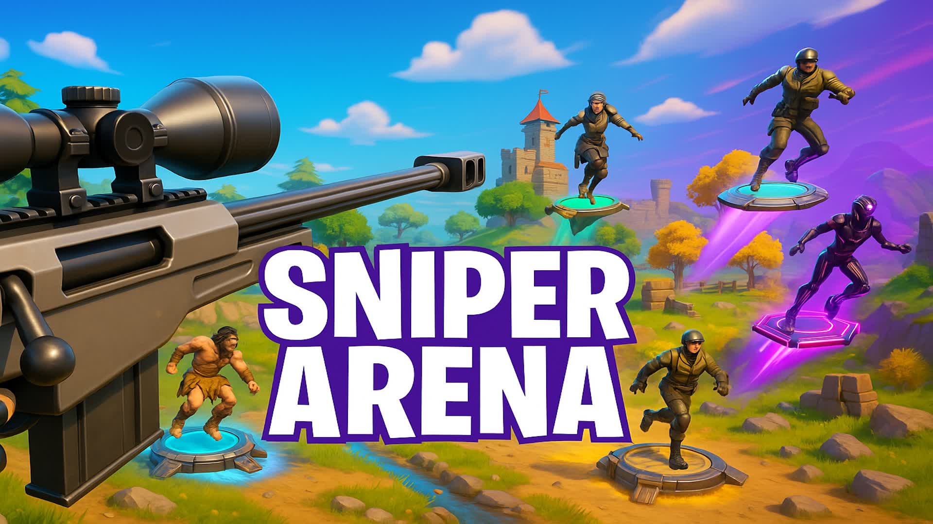 SNIPER ARENA — Fortnite Creative map