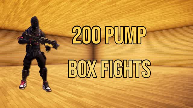 200 PUMP BOX FIGHTS — Fortnite Creative map cover art