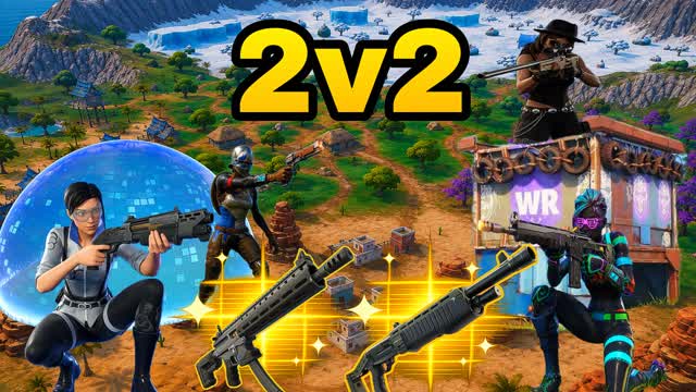 SPEED 2V2 ZB ZERO BUILD 🏆 — Fortnite Creative map