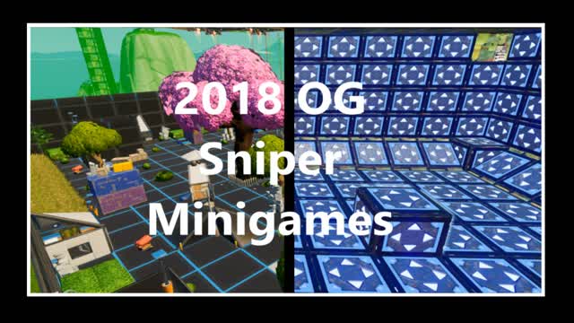 OG Sniper Minigames — Fortnite Creative map cover art