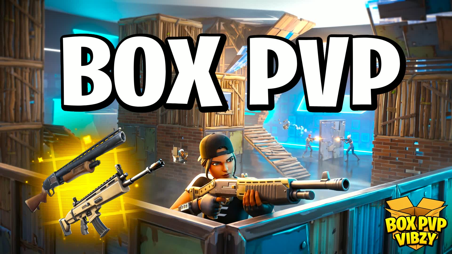 BOX PVP (SEASON BASED BOX FIGHT) — Fortnite Creative map