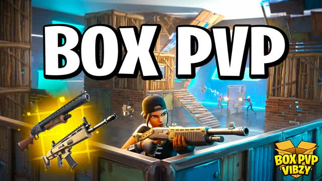 BOX PVP (SEASON BASED BOX FIGHT) — Fortnite Creative map cover art