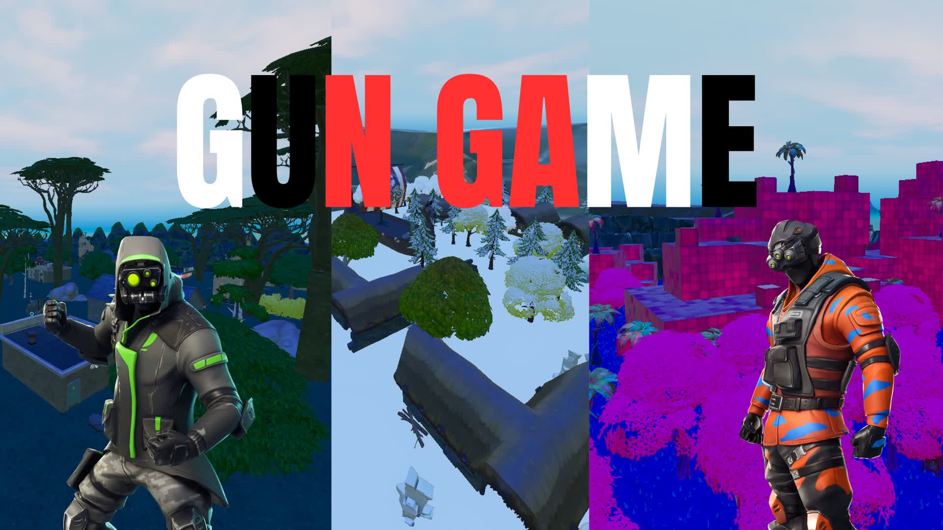 GUN GAME — Fortnite Creative map