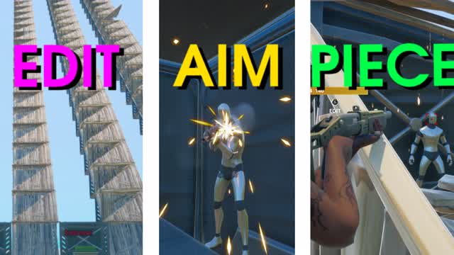 EDIT, AIM, PIECE CONTROL PRACTICE — Fortnite Creative map cover art