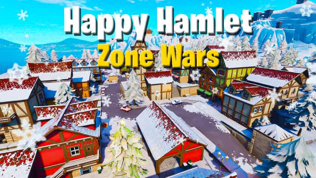 HAPPY HAMLET ZONE WARS — Fortnite Creative map cover art