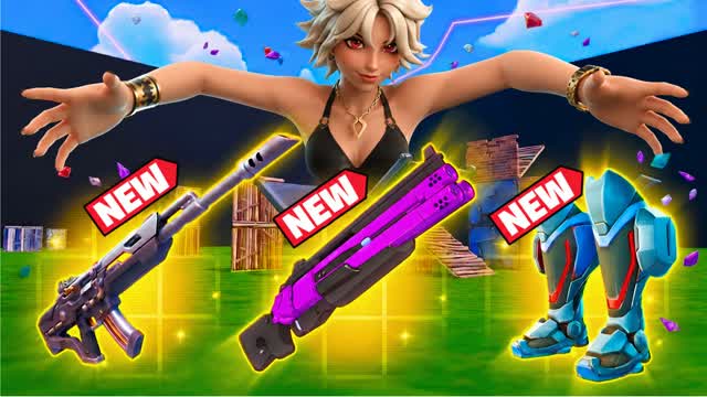 SUMMER 1V1 WITH EVERY GUN — Fortnite Creative map