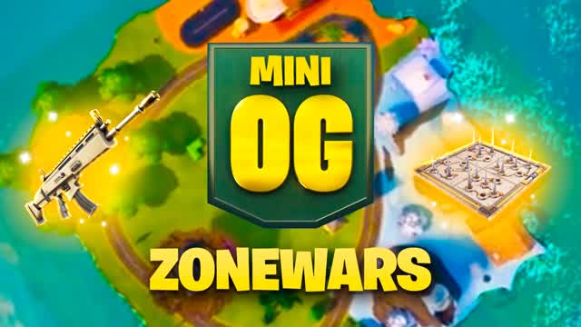 Mini OG Zone Wars 🎅 S1KE — Fortnite Creative map cover art
