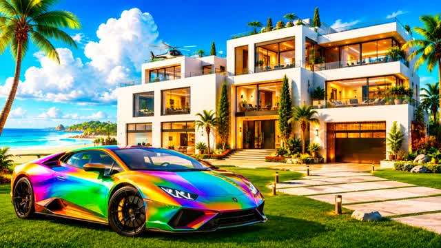 [🏝️] TROPIC ISLAND MANSION [TYCOON] — Fortnite Creative map