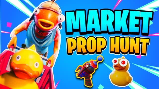 MARKET - PROP HUNT🎄 — Fortnite Creative map cover art