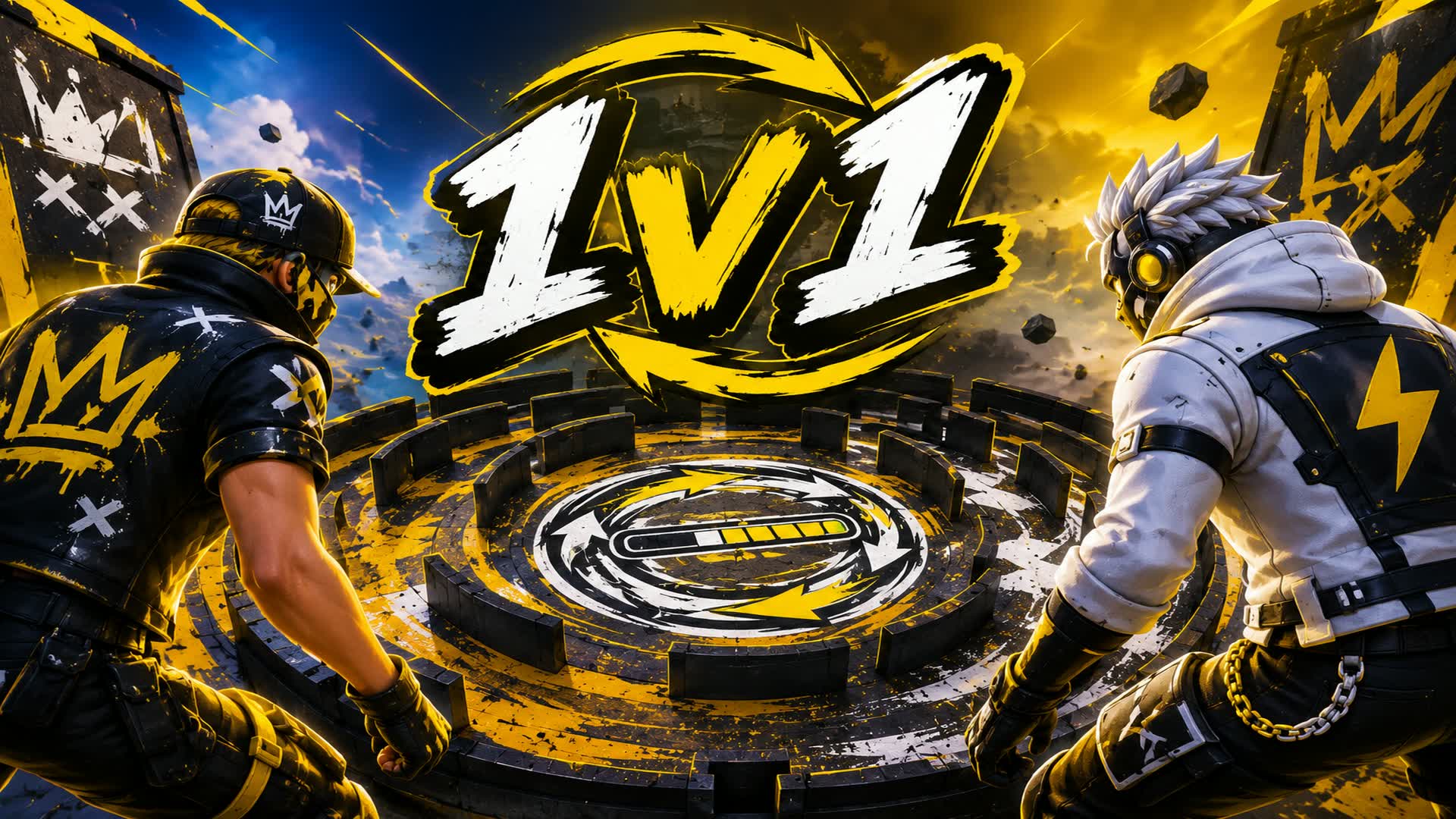1v1 CIRCLE // POW111 // — Fortnite Creative map