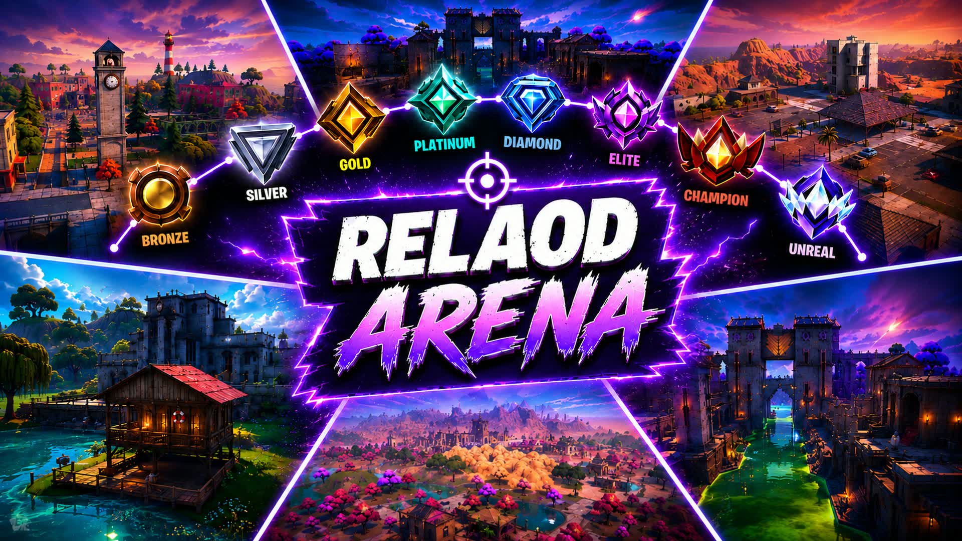 موكا/Reload Solo Arena Mok — Fortnite Creative map
