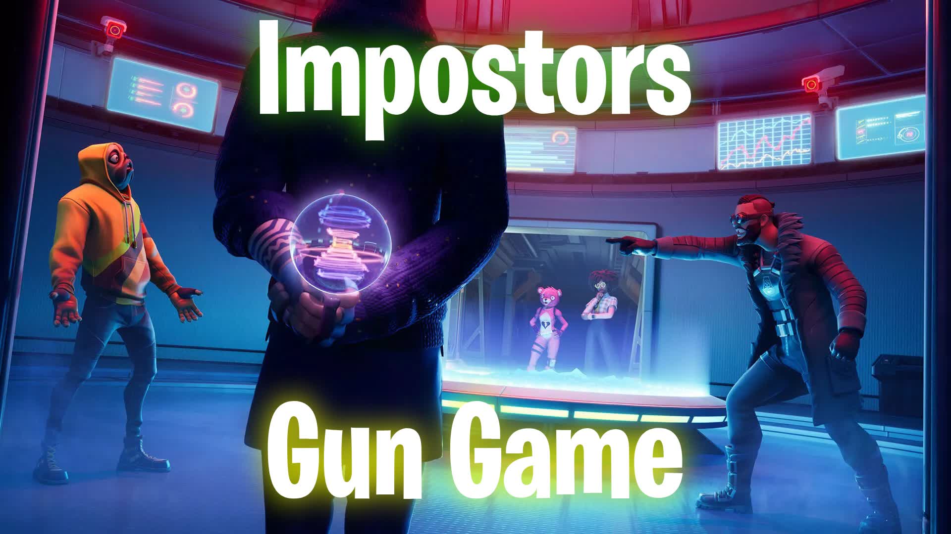 Impostors Gun Game — Fortnite Creative map