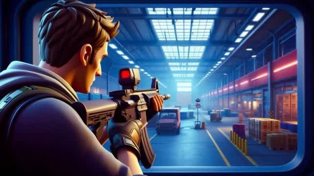 Post Office Gun Game — Fortnite Creative map cover art