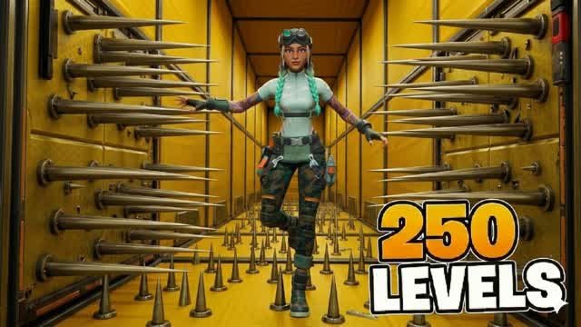 ⭐️M 400+ parkour⭐️07a — Fortnite Creative map cover art