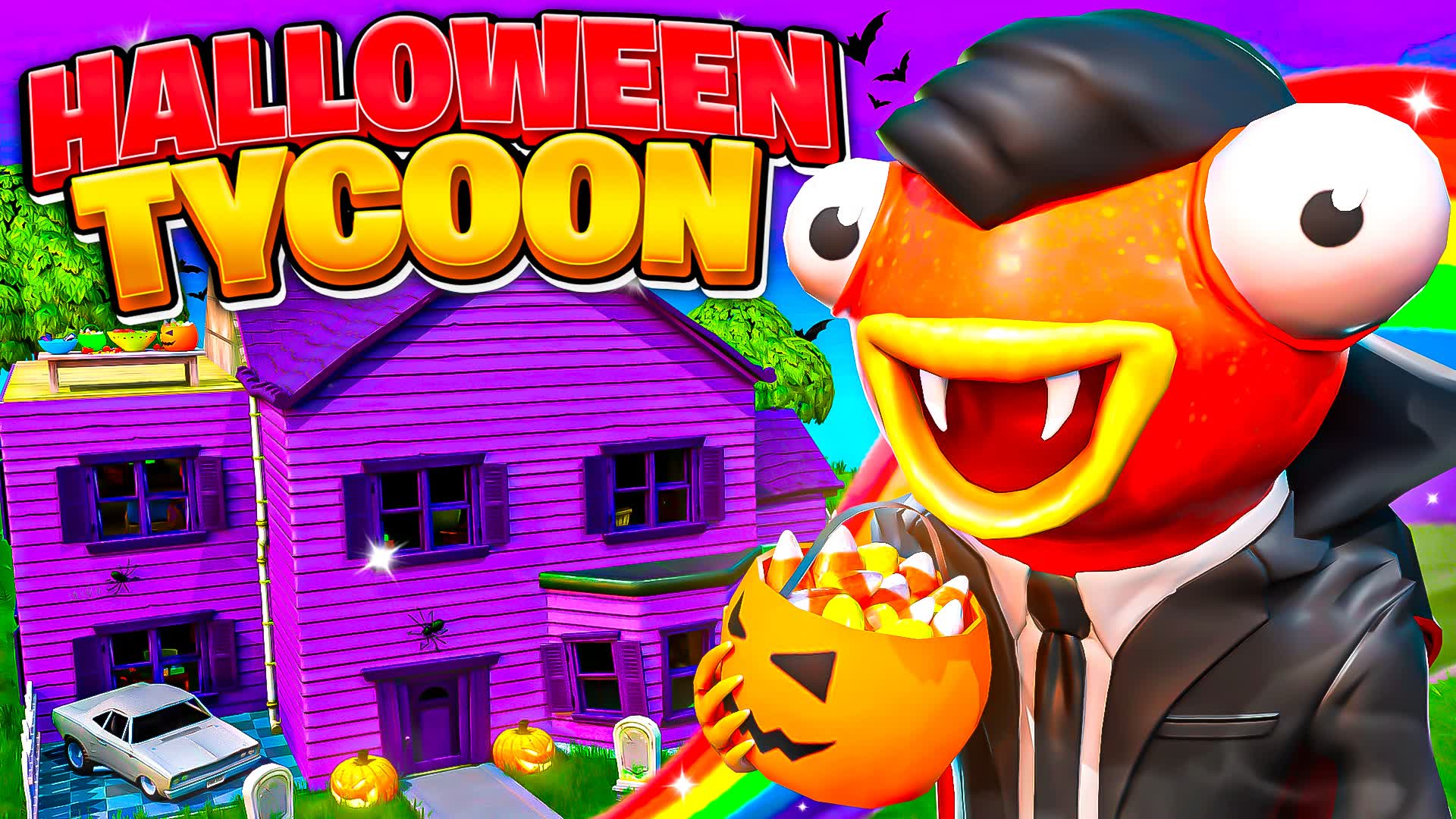 🎃 SCARY HALLOWEEN TYCOON 🎃 — Fortnite Creative map
