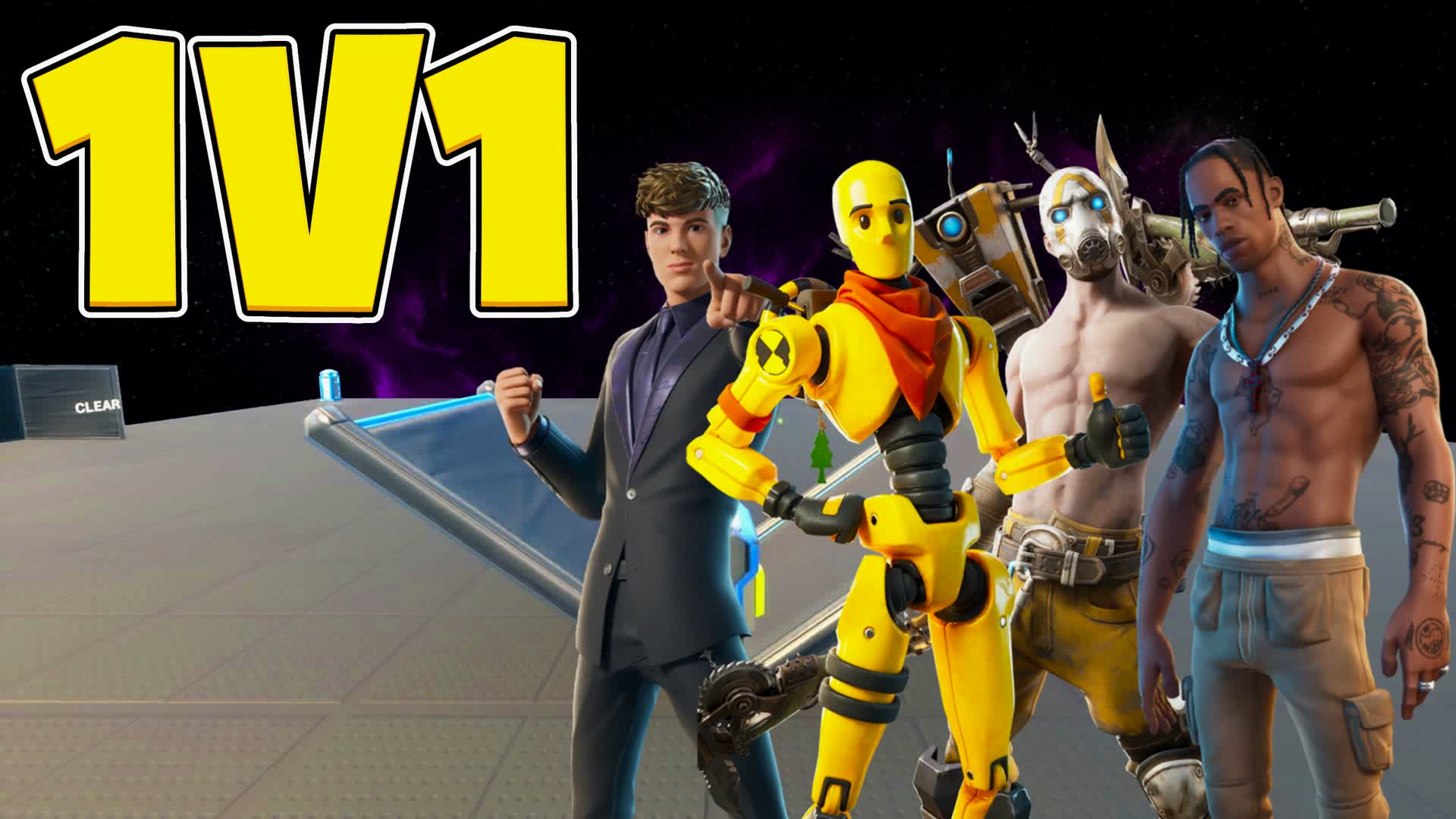 1V1 B 0 — Fortnite Creative map