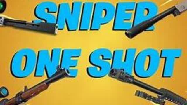 SNIPER ONE SHOT — Fortnite Creative map cover art